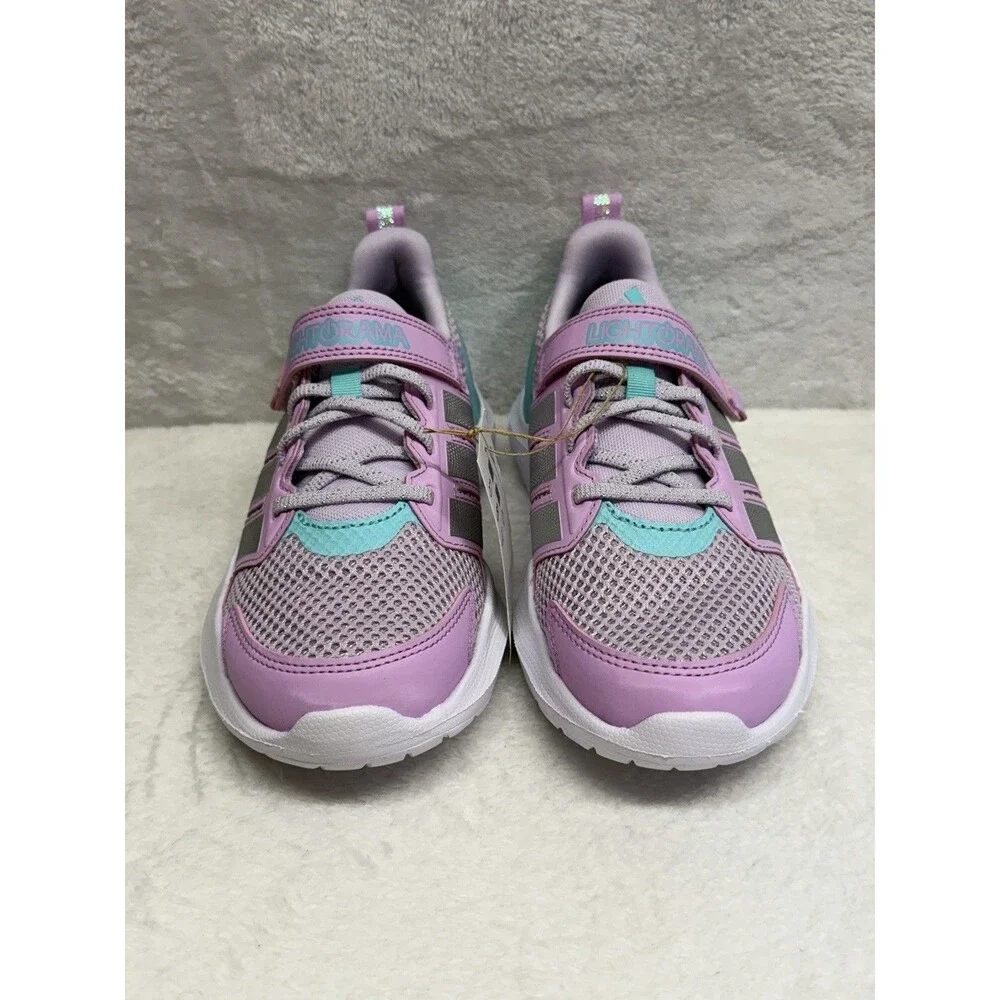 Adidas Lightorama RNR EL C Sneakers Girls Size 3 Y Pink